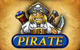 Автомат Pirate, Пират в игровом бесплатном автомате Вулкан